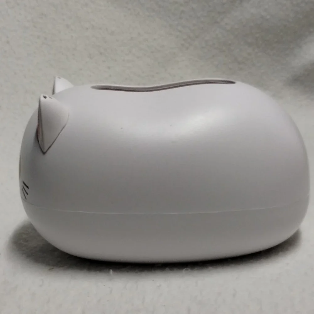 Cute Cat Napkin & Toothpick Holder White‎ Kawaii Kitchen Table Decor 7